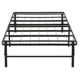 Kramer Black Twin XL Folding Metal Platform Bed Frame from Coaster - Luna Furniture