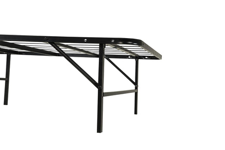 Kramer Black Twin XL Folding Metal Platform Bed Frame from Coaster - Luna Furniture