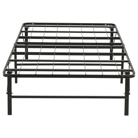 Kramer Black Twin Folding Metal Platform Bed Frame from Coaster - Luna Furniture