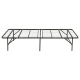 Kramer Black Twin Folding Metal Platform Bed Frame from Coaster - Luna Furniture
