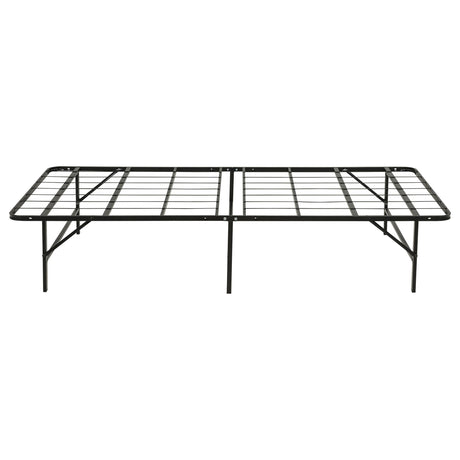 Kramer Black Twin Folding Metal Platform Bed Frame from Coaster - Luna Furniture