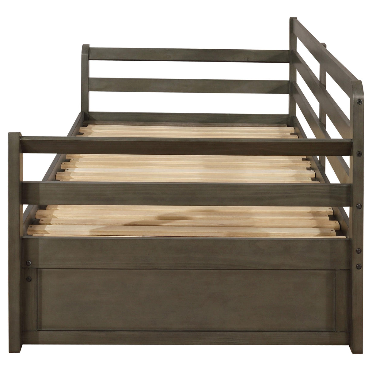 Sorrento Gray 2-Drawer Twin Daybed with Extension Trundle from Coaster - Luna Furniture