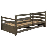 Sorrento Gray 2-Drawer Twin Daybed with Extension Trundle from Coaster - Luna Furniture