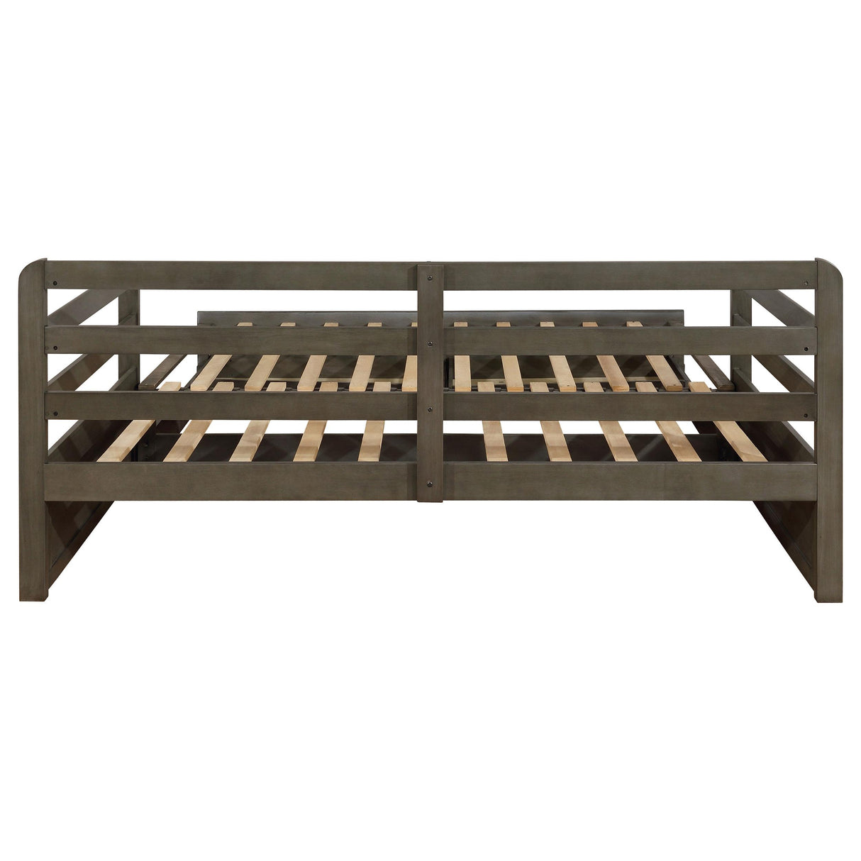 Sorrento Gray 2-Drawer Twin Daybed with Extension Trundle from Coaster - Luna Furniture
