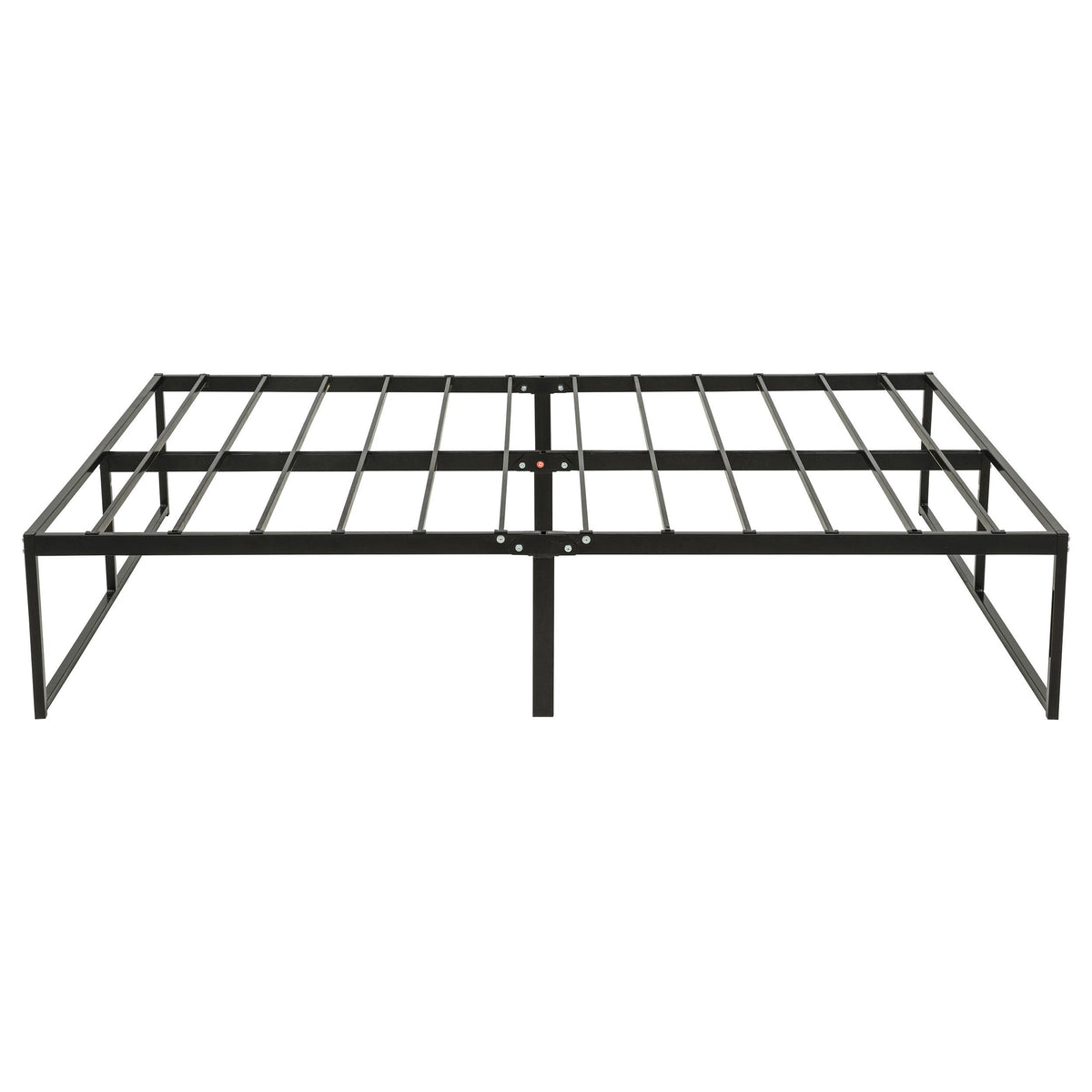 Gates Black Full Heavy-Gauge Metal Platform Bed Frame from Coaster - Luna Furniture