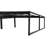 Gates Black Full Heavy-Gauge Metal Platform Bed Frame from Coaster - Luna Furniture