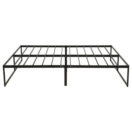 Gates Black Queen Metal Platform Bed Frame from Coaster - Luna Furniture