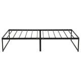 Gates Black Twin Heavy-Gauge Metal Platform Bed Frame from Coaster - Luna Furniture