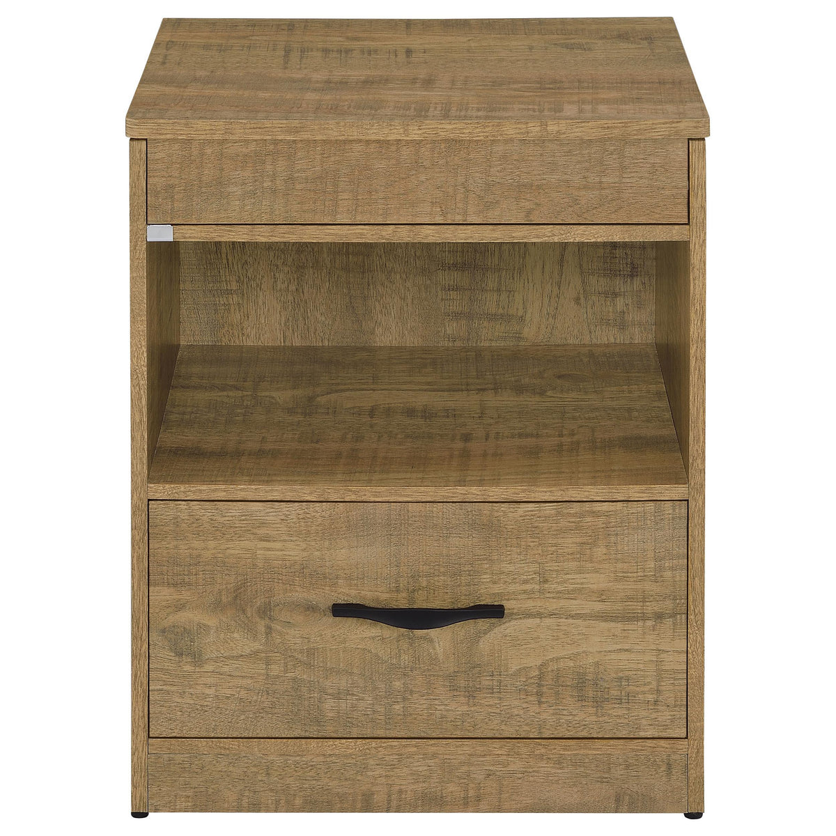Fabre Mango 1-Drawer Nightstand with Extendable Top from Coaster - Luna Furniture