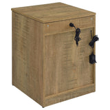 Fabre Mango 1-Drawer Nightstand with Extendable Top from Coaster - Luna Furniture