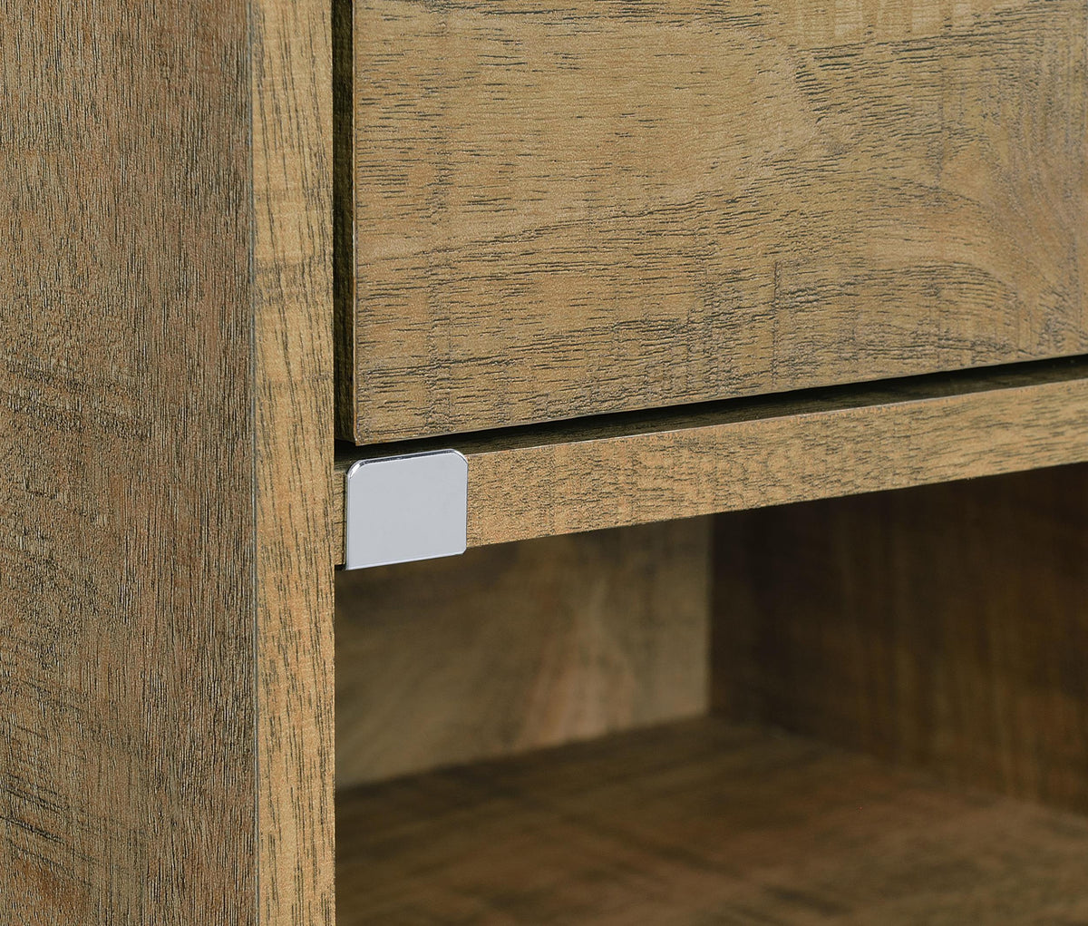 Fabre Mango 1-Drawer Nightstand with Extendable Top from Coaster - Luna Furniture