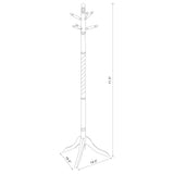 Riona Merlot 2-Tier Coat Rack from Coaster - Luna Furniture