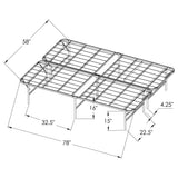 Waldin Black Queen Mattress Support from Coaster - Luna Furniture