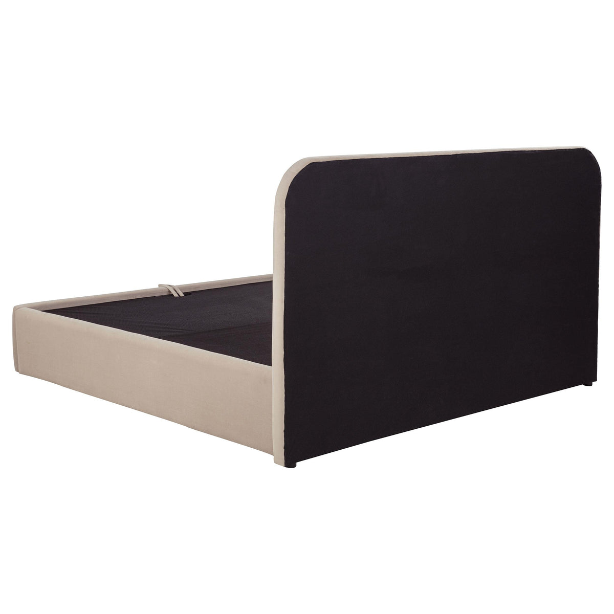Anders Beige Eastern King Lift-Up Storage Platform Bed from Coaster - Luna Furniture