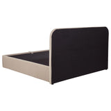 Anders Beige Eastern King Lift-Up Storage Platform Bed from Coaster - Luna Furniture