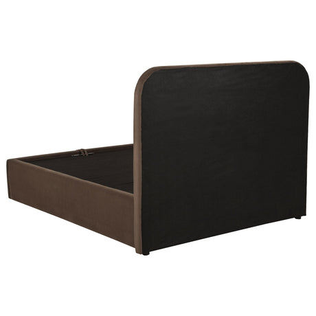 Anders Chocolate Full Lift-Up Storage Platform Bed from Coaster - Luna Furniture