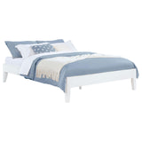 Hounslow White Full Platform Bed from Coaster - Luna Furniture