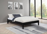 Hounslow Black Full Platform Bed from Coaster - Luna Furniture