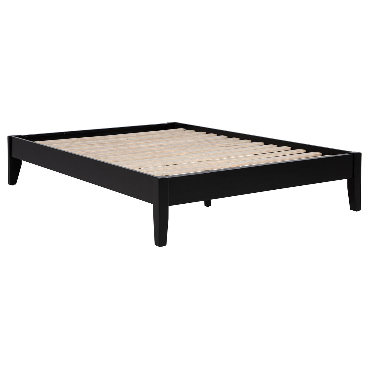 Hounslow Black Full Platform Bed from Coaster - Luna Furniture
