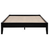 Hounslow Black Full Platform Bed from Coaster - Luna Furniture