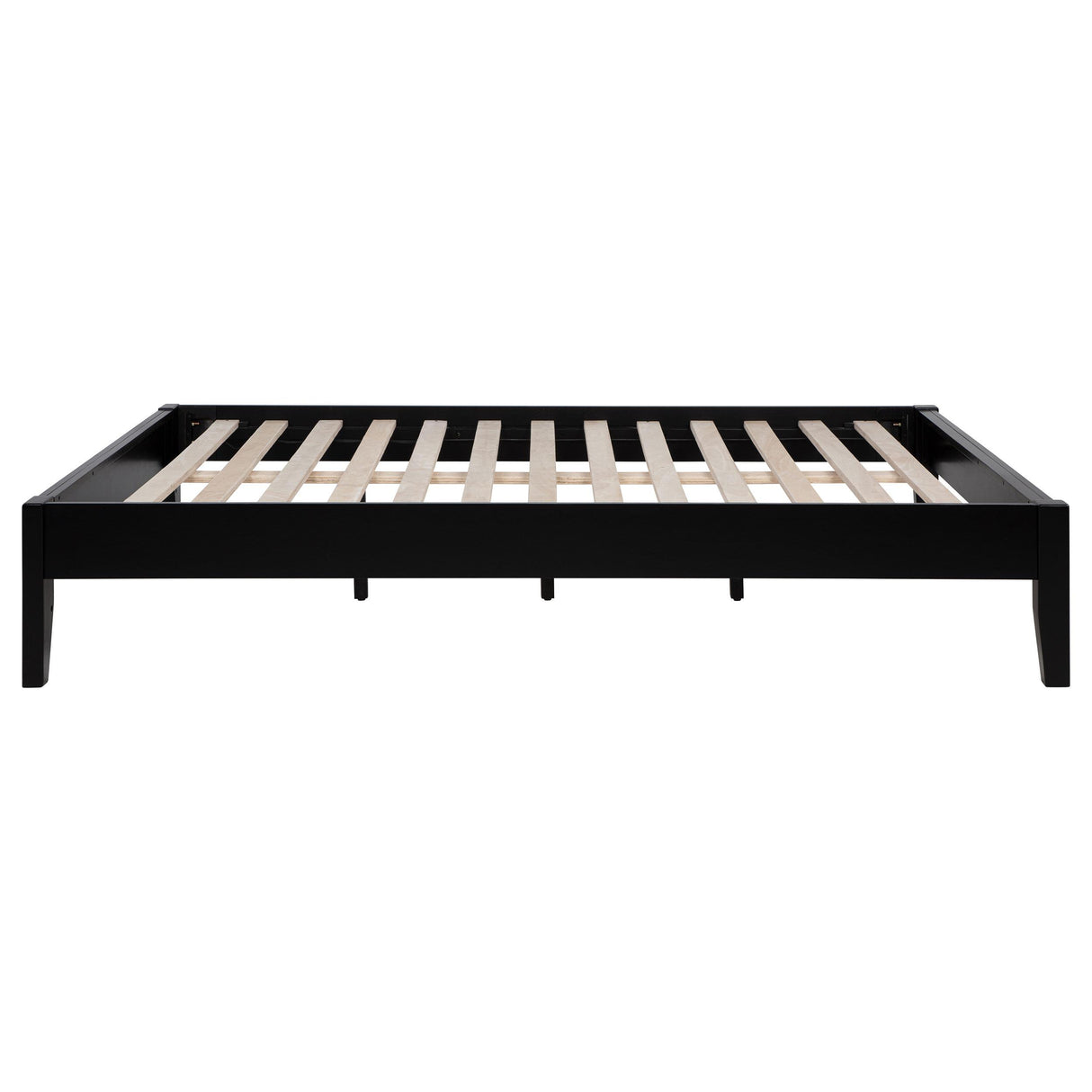 Hounslow Black Full Platform Bed from Coaster - Luna Furniture