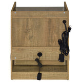 Furda Mango 2-Drawer LED Nightstand with Speaker from Coaster - Luna Furniture