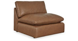 Emilia Caramel 5-Piece Sectional and Ottoman from Ashley - Luna Furniture