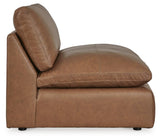 Emilia Caramel 5-Piece Sectional and Ottoman from Ashley - Luna Furniture