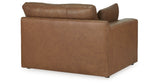 Emilia Caramel 3-Piece Sectional Sofa, 2-Piece Sectional Loveseat and Ottoman from Ashley - Luna Furniture