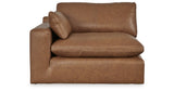 Emilia Caramel 3-Piece Sectional Sofa, 2-Piece Sectional Loveseat and Ottoman from Ashley - Luna Furniture