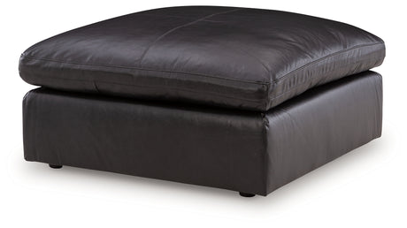 Emilia Black Oversized Accent Ottoman from Ashley - Luna Furniture