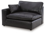 Emilia Black Sofa and Loveseat from Ashley Furniture - Luna Furniture