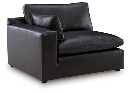 Emilia Sofa and Loveseat in Black from Ashley - Luna Furniture