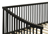 Delgado Black Windsor Twin Wood Daybed with Trundle from Coaster - Luna Furniture