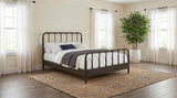 Rocco Dark Bronze All Wood Water Pipe Open Frame Full Bed from Coaster - Luna Furniture
