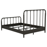 Rocco Dark Bronze All Wood Water Pipe Open Frame Full Bed from Coaster - Luna Furniture
