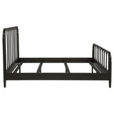 Rocco Dark Bronze Industrial Metal Pipe Frame Eastern King Bed from Coaster - Luna Furniture