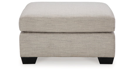 Mahoney Pebble 2-Piece Sectional with Ottoman from Ashley - Luna Furniture