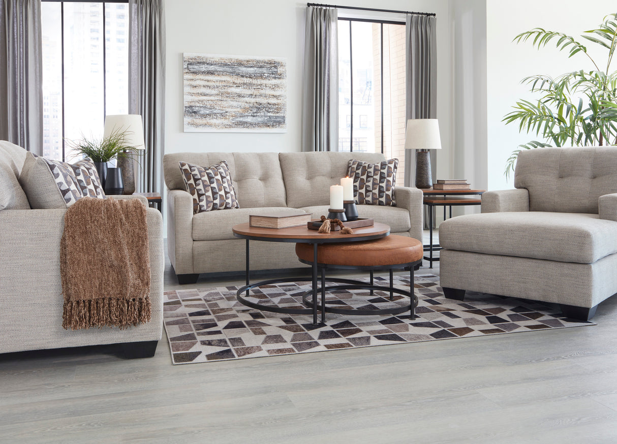 Mahoney Pebble Living Room Set from Ashley - Luna Furniture