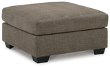 Mahoney Gray 2-Piece Sleeper Sectional and Ottoman from Ashley Furniture - Luna Furniture