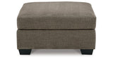 Mahoney Chocolate Oversized Accent Ottoman from Ashley - Luna Furniture