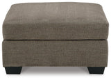 Mahoney Gray 2-Piece Sleeper Sectional and Ottoman from Ashley Furniture - Luna Furniture