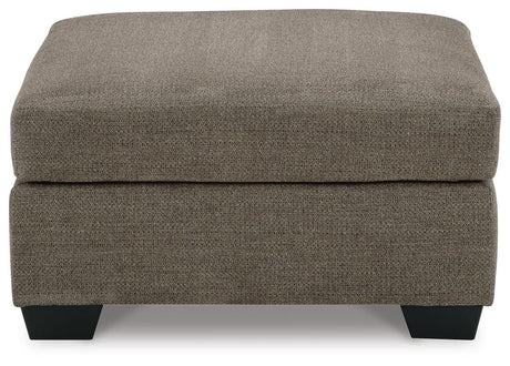 Mahoney Gray 2-Piece Sleeper Sectional and Ottoman from Ashley - Luna Furniture