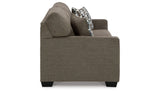 Mahoney Chocolate Full Sofa Sleeper and Chaise from Ashley Furniture - Luna Furniture