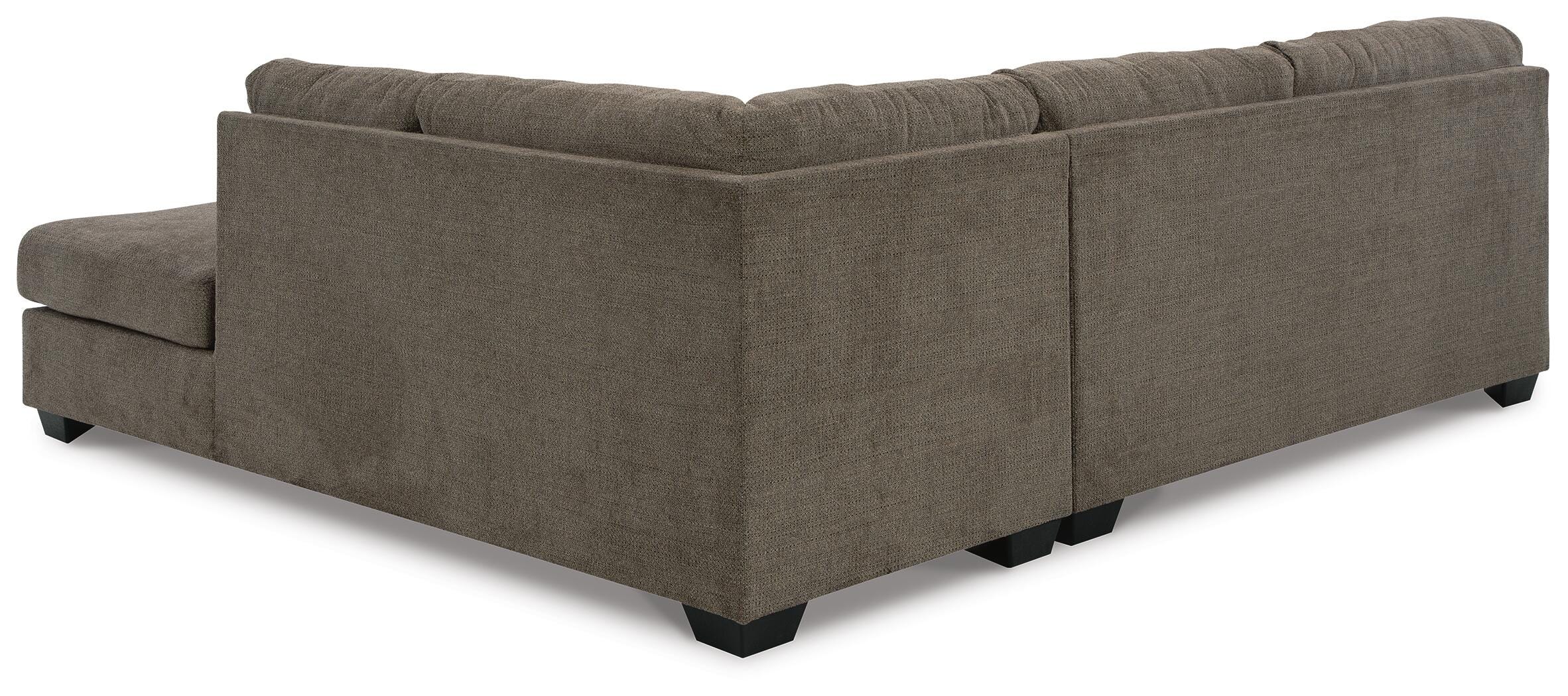 茶 Rafy Ashley Mahoney Chocolate 2-Piece RAF Chaise Sectional – Luna Furniture