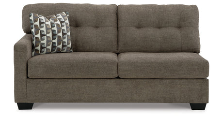 Mahoney Chocolate Left-Arm Facing Sofa from Ashley - Luna Furniture