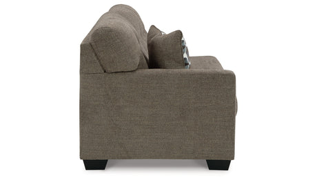 Mahoney Chocolate Left-Arm Facing Sofa from Ashley - Luna Furniture