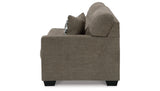 Mahoney Chocolate Right-Arm Facing Sofa from Ashley - Luna Furniture