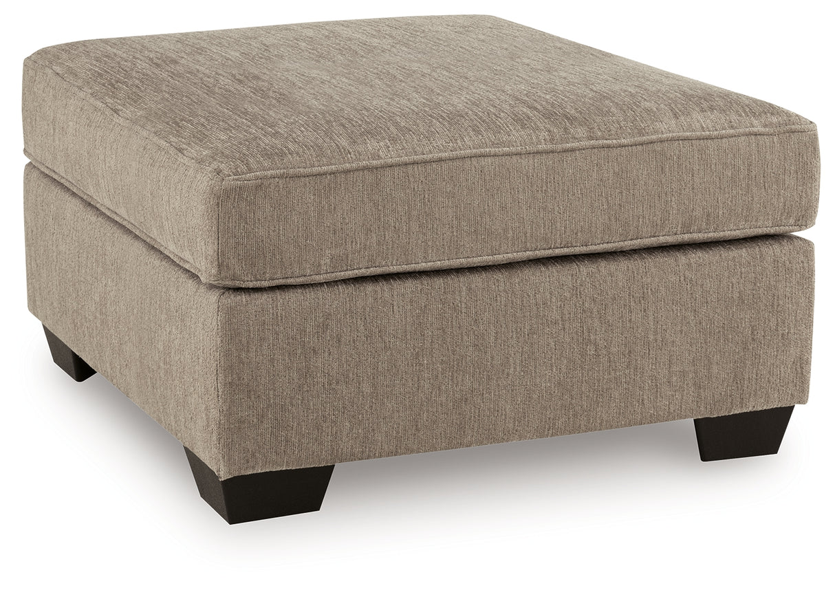 Olten Mocha Oversized Accent Ottoman from Ashley - Luna Furniture