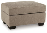 Olten Mocha Ottoman from Ashley - Luna Furniture